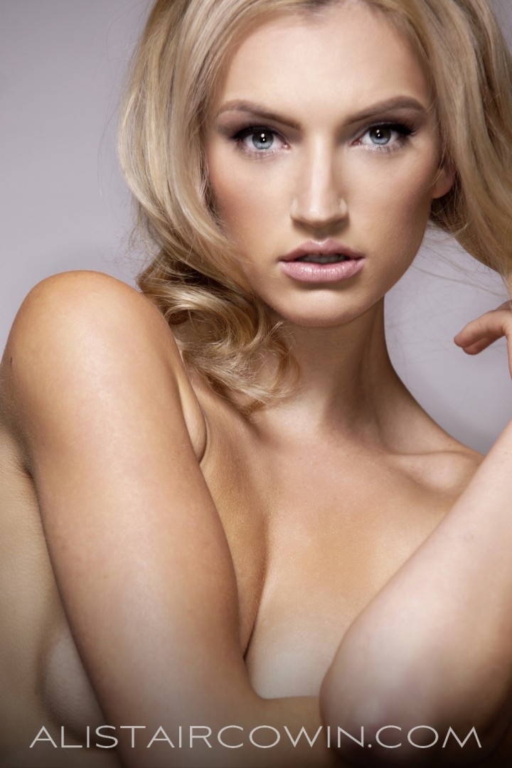 Image created for model's Portfolio   Makeup: Chloe Bradley / Hair: Sammy Carpenter / Photo: Alistair Cowin