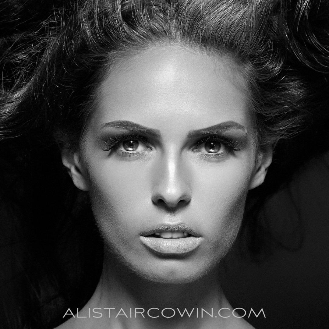 Photograph taken for Alistair Cowin's Beauty Book - 2105<br />
Model: Rebecca White<br />
MUA: Alice Taylor