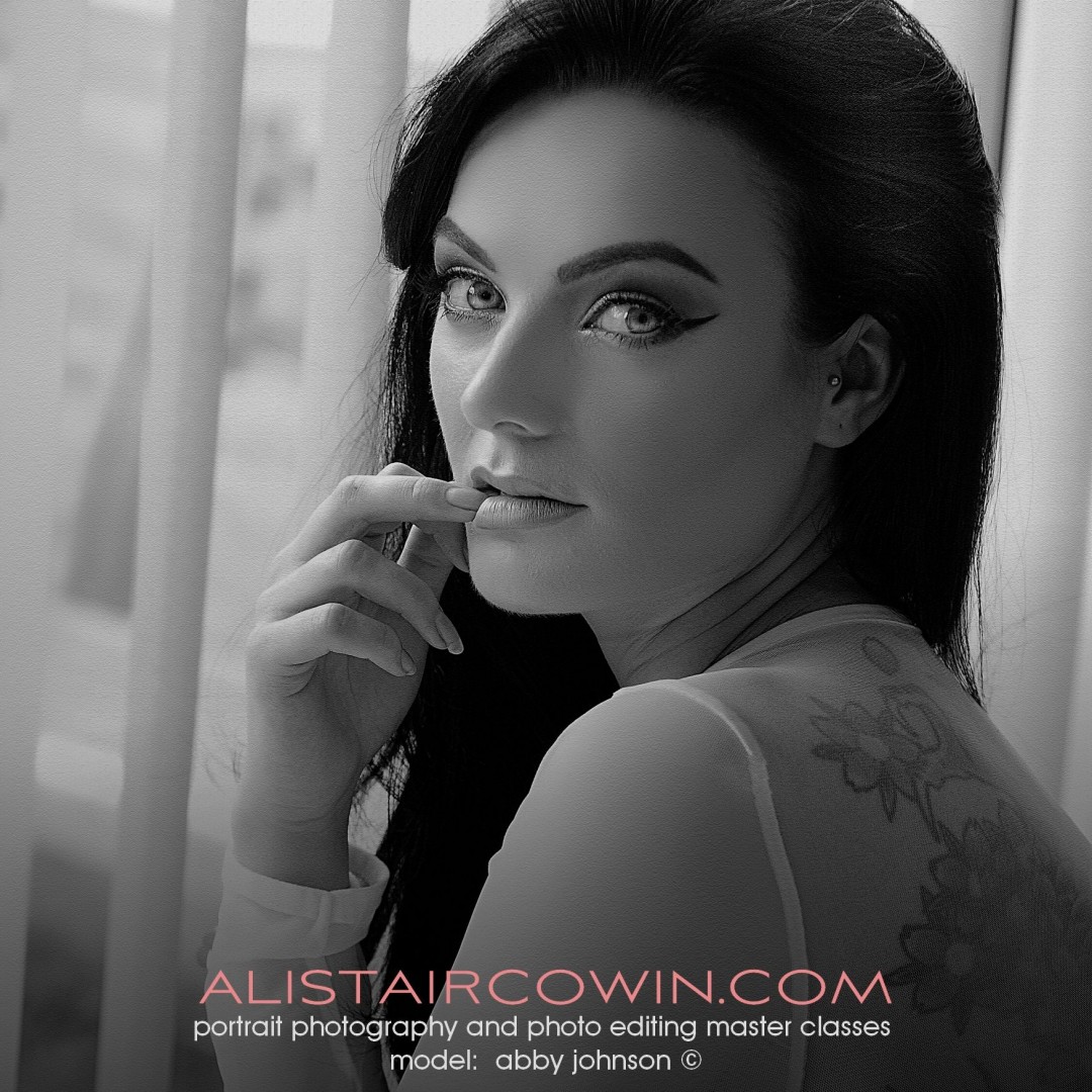 Photographed for Alistair Cowin's Beauty Books and the model's Portfolio<br />
Model: Abby Johnson   MUA: Hannah Field