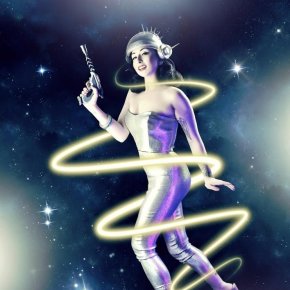 Spaceage Pin Up